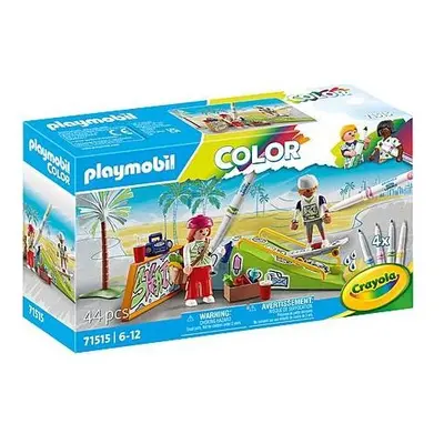 Klocki konstrukcyjne Playmobil Color Skatepark