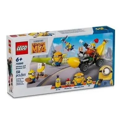 Klocki konstrukcyjne LEGO Minions Minionki i bananowóz