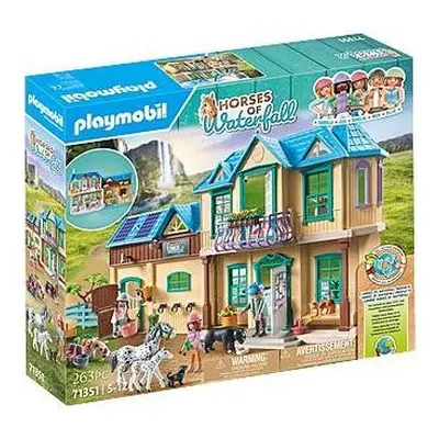 Klocki konstrukcyjne Playmobil World of Horses Ranczo Waterfall