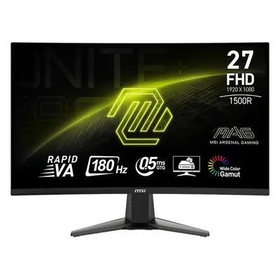 MSI MAG 27C6F - 27'' | VA | Full HD | 0,5ms | 180Hz | HDR