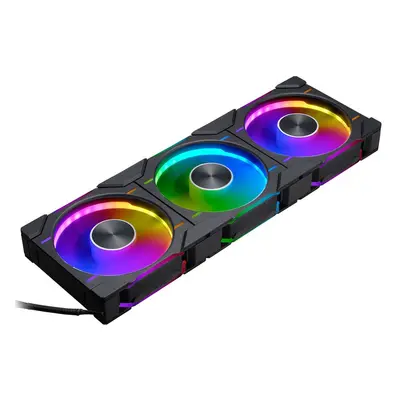 PHANTEKS D30 PWM Regular Airflow D-RGB, 3-pack - 120mm, czarny