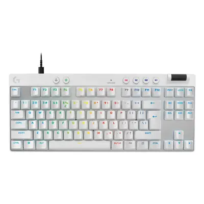 Logitech G Pro X TKL Rapid White