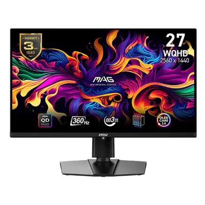 MSI MAG 271QPX QD-OLED - 27'' | QD-OLED | QHD | 0.03ms | 360Hz