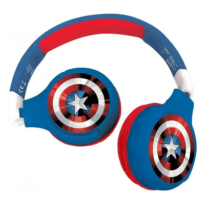 Nauszne Lexibook Avengers składane słuchawki 2w1 bluetooth