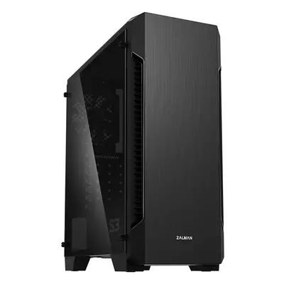 Zalman S3 TG ATX Mid Tower PC Case TG fan x3