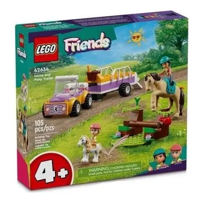 Klocki konstrukcyjne LEGO Friends Przyczepka Dla Konia I Kucyka P8