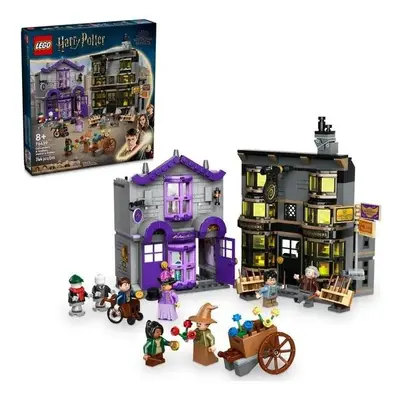 Klocki konstrukcyjne LEGO Harry Potter Sklepy Ollivandera i Madame Malkin