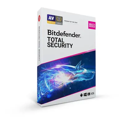 Bitdefender Total Security ESD - desktop - licencja na rok