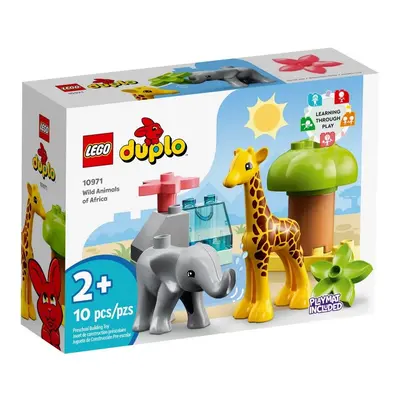 Klocki konstrukcyjne LEGO Duplo Dzikie zwierzęta Afryki