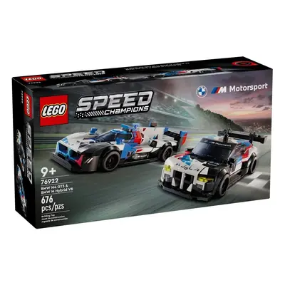 Klocki konstrukcyjne LEGO Speed Champions Samochody Wyścigowe Bmw M4 Gt3 & Bmw Hybrid V8