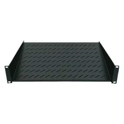 Akcesoria do szaf Intellinet Półka 1U 150mm rack 19'' punkty mocowania, pełna, czarna