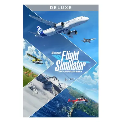 Microsoft Flight Simulator - Deluxe 40th Anniversary Edition - Win, Xbox Series X, Xbox Series -