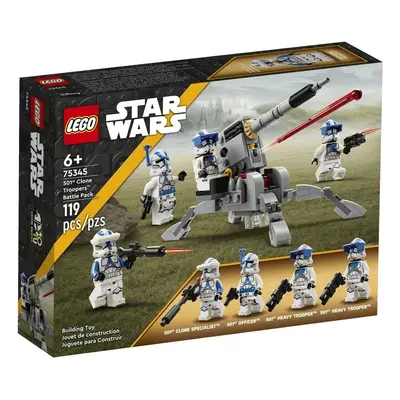 Klocki konstrukcyjne LEGO Star Wars TM Zestaw bitewny - żołnierze-klony z 501. legionu