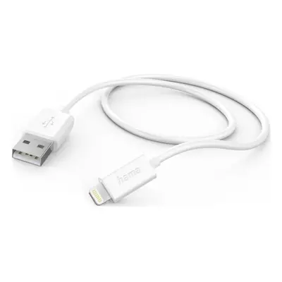 Hama USB-A - Lightning, 1,0m biały