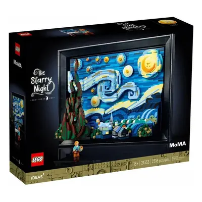 Klocki konstrukcyjne LEGO Ideas Vincent van Gogh „Gwiaździsta noc”