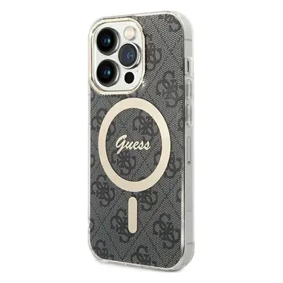 Guess 4G MagSafe - Etui iPhone Pro (czarny)