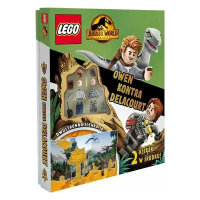 Książeczka LEGO Jurassic World Owen kontra Delacourt ALB-6201