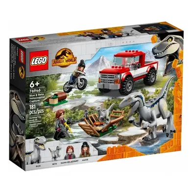 LEGO Jurassic World Schwytanie welociraptorów Blue i Bety