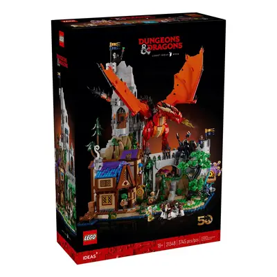 Klocki konstrukcyjne LEGO Ideas Dungeons & Dragons: Opowieść czerwonego smoka