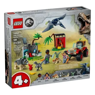 Klocki konstrukcyjne LEGO Jurassic World Centrum Ratunkowe Dla Małych Dinozaurów