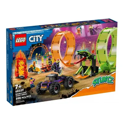 Klocki konstrukcyjne LEGO City Kaskaderska Arena z Dwoma Pętlami