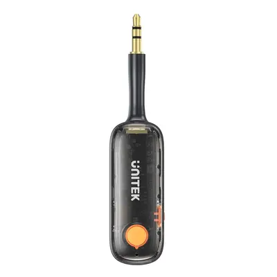 UNITEK 2w1 Adapter Bluetooth 5.3 nadajnik/odbiornik audio zasięg 10m czarny