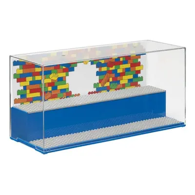 Lego Play & Display Case Classic Gablotka z platformą niebieska