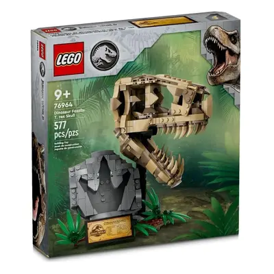 Klocki konstrukcyjne LEGO Jurassic World Szkielety Dinozaurów - Czaszka Tyranozaura