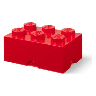 Pudełko na klocki LEGO Brick 40000800 czerwony