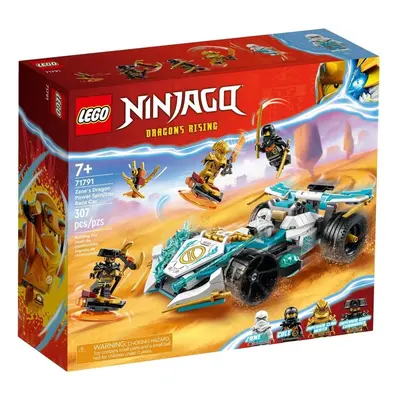 Klocki konstrukcyjne LEGO Ninjago Smocza moc Zane’a - wyścigówka spinjitzu