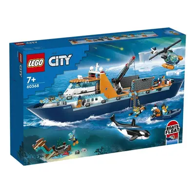 Klocki konstrukcyjne LEGO City Łódź badacza Arktyki