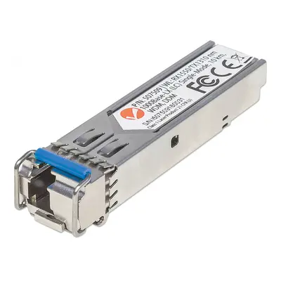 Intellinet Moduł mini GBIC SFP 1GB SM LC WDM RX1550/TX1310, do 10km