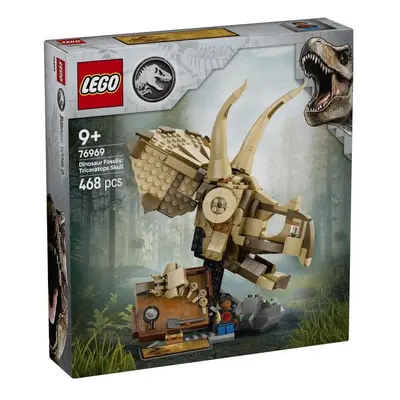 Klocki konstrukcyjne LEGO Jurassic World Szkielety dinozaurów: czaszka triceratopsa