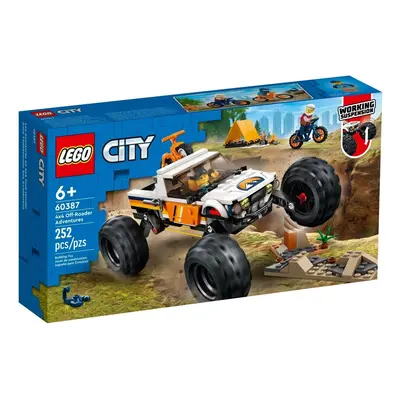 Klocki konstrukcyjne LEGO City Przygody samochodem terenowym z napędem 4x4