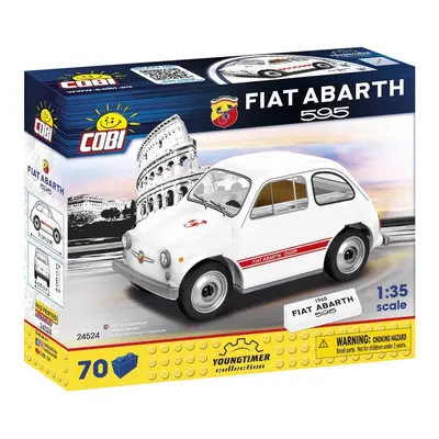 Klocki konstrukcyjne Cobi Youngtimer /24524/ Fiat Abarth 70 kl.