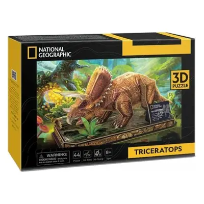 Puzzle Cubic Fun 3D Triceratops National Geographic DS1052 el.