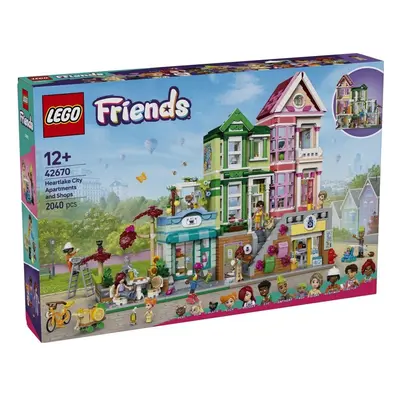 Klocki konstrukcyjne LEGO Friends Mieszkania i sklepy w mieście Heartlake