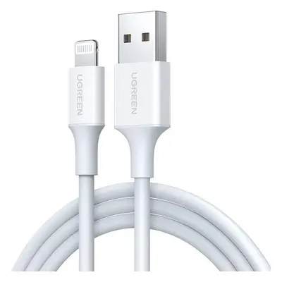 Ugreen Lightning do USB 2.4A US155, 1.5m biały