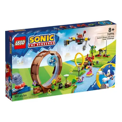 Klocki konstrukcyjne LEGO Sonic the Hedgehog Wyzwanie z pętlą w Green Hill