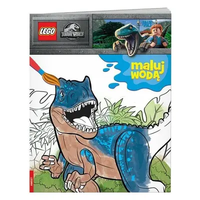 Książeczka LEGO Jurassic World Maluj wodą MW-6201