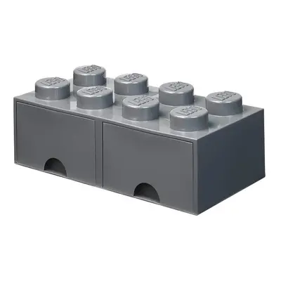 Szuflada na klocki Lego Brick Drawer ciemnoszary