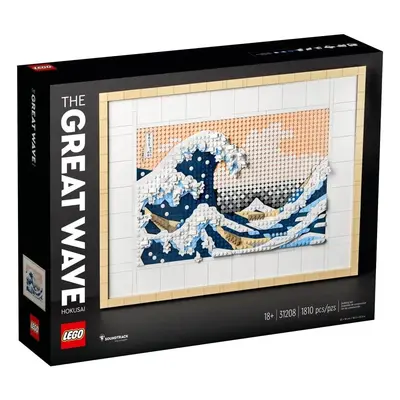 Klocki konstrukcyjne LEGO ART Hokusai. Wielka fala w Kanagawie