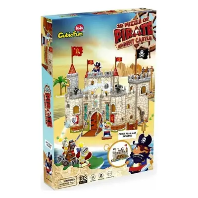 Puzzle Cubic Fun 3D Zamek Piratów P833 el.