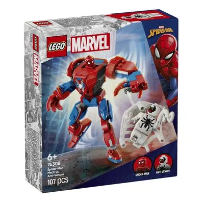 Klocki konstrukcyjne LEGO Super Heroes Marvel Mech Spider-Mana kontra Anti-Venom