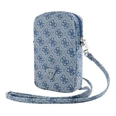 Guess Zip 4G Triangle - Torebka na telefon (niebieski)