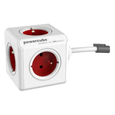 PowerCube Extended gniazd 3.0m czerwony