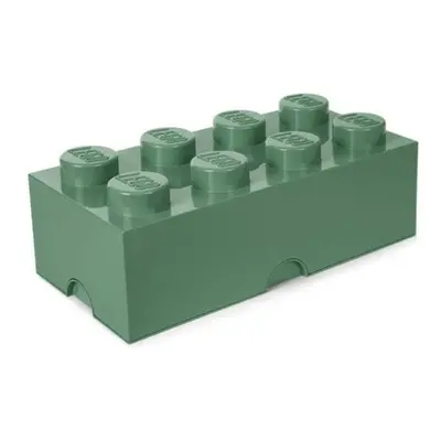 Pudełko na klocki Lego Storage Brick oliwkowy