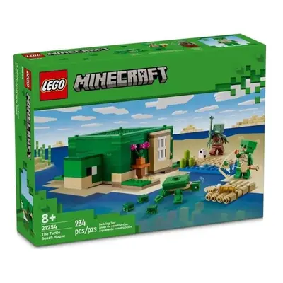 Klocki konstrukcyjne LEGO Minecraft Domek Na Plaży Żółwi