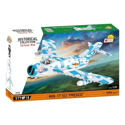 Klocki konstrukcyjne Cobi Historicall Collection Vietnam War MIG17 Nato Code Fresco