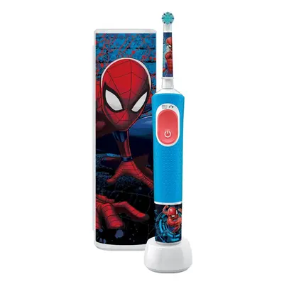 Szczoteczka rotacyjna Oral-B Vitality Pro D103 Kids 3+ Spiderman Etui niebieski